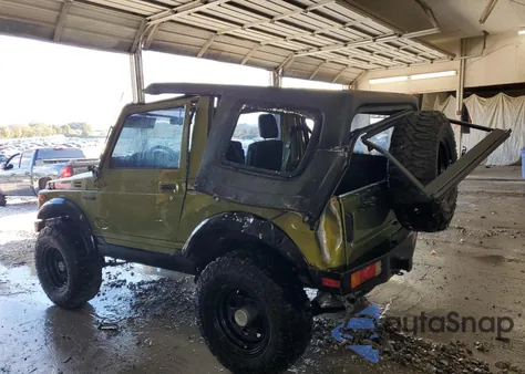 1987 Suzuki Samurai из США, поврежденный, VIN JS3JC51C5H4149334